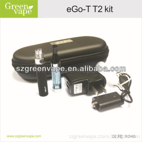 electronic cigarette china factory ego t2 double set e cig starter kits
